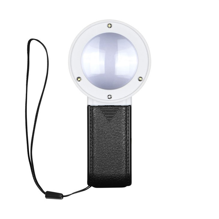 Ręczne szkło powiększające ze światłem